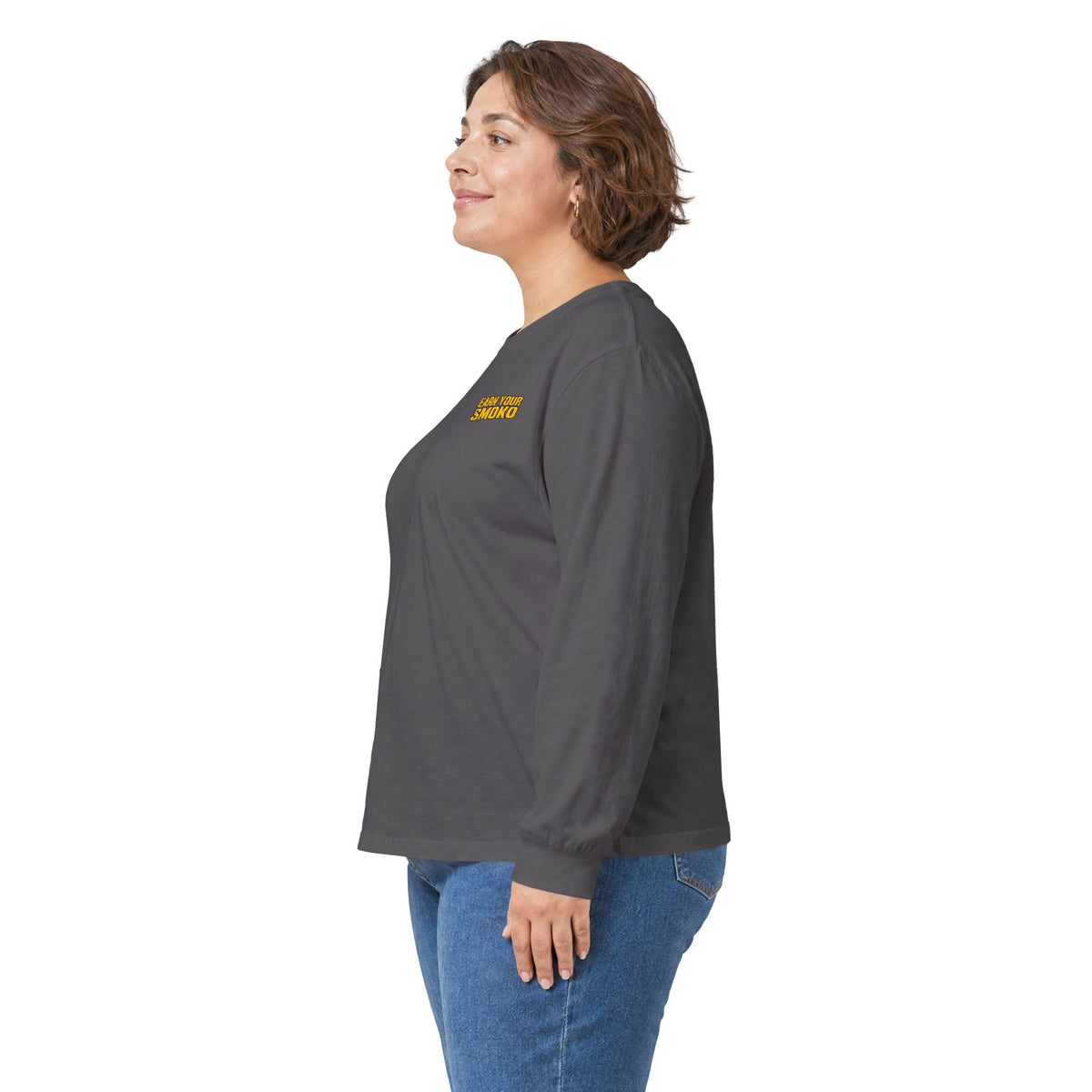 EARN YOUR SMOKO - Long Sleeve Heavyweight Tee