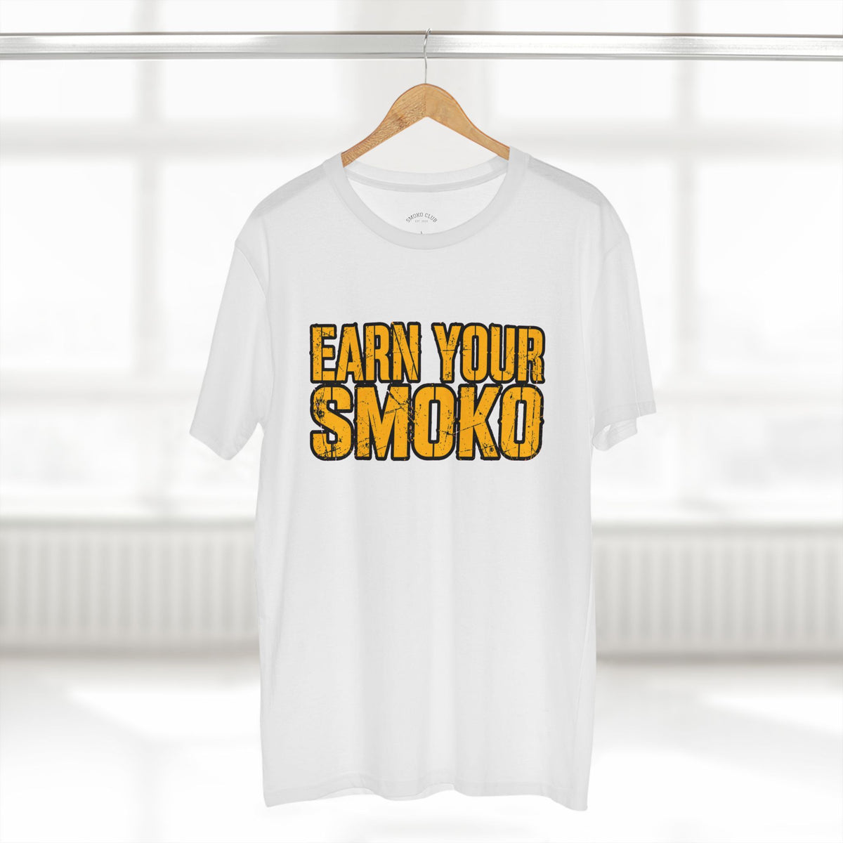 EARN YOUR SMOKO - Big Front Heavyweight Tee